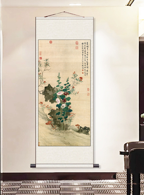 丽江南仿古画高清微喷绢画