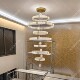 Glazed crystal lampshade + baby's breath embellishment