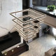 Large chandelier for duplex floor, hollow living room lamp