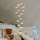 Light luxury villa stairwell chandelier 2026 new style