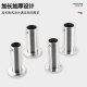 Stainless steel 304 extended round tube flange seat wardrobe clothes rail fixed base clothes pass clothes rod fixed accessories