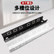 Office desk wiring trough desktop wire box table bottom socket wire hanging wire trough computer desk can be installed 86 panel
