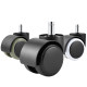 Universal swivel chair office chair wheel seat pulley gaming chair roller wheel computer boss chair accessories chair
