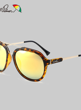 花雨伞女士偏光彩膜超大框太阳镜