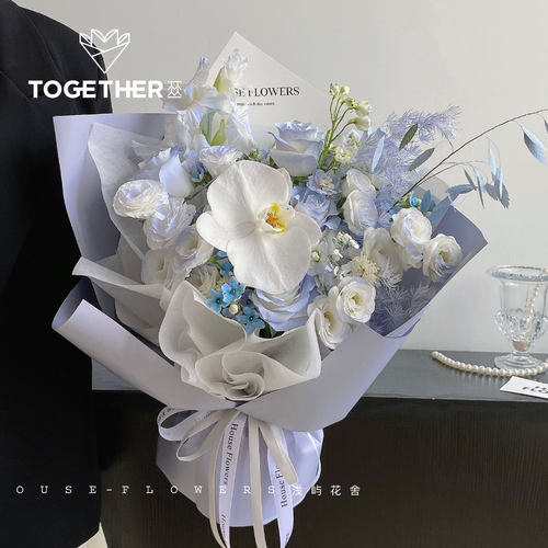 苁丛 原创 晨雾哑光单色卷材 磨砂雾面纸 花艺防水包装 - 图2