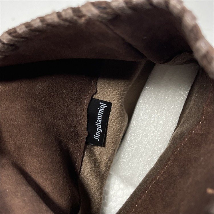 专柜正品羊反绒皮复古西部靴女2025秋冬美拉德骑士靴尖头堆堆短靴,淘宝优惠券,粉丝福利购,淘宝优惠卷