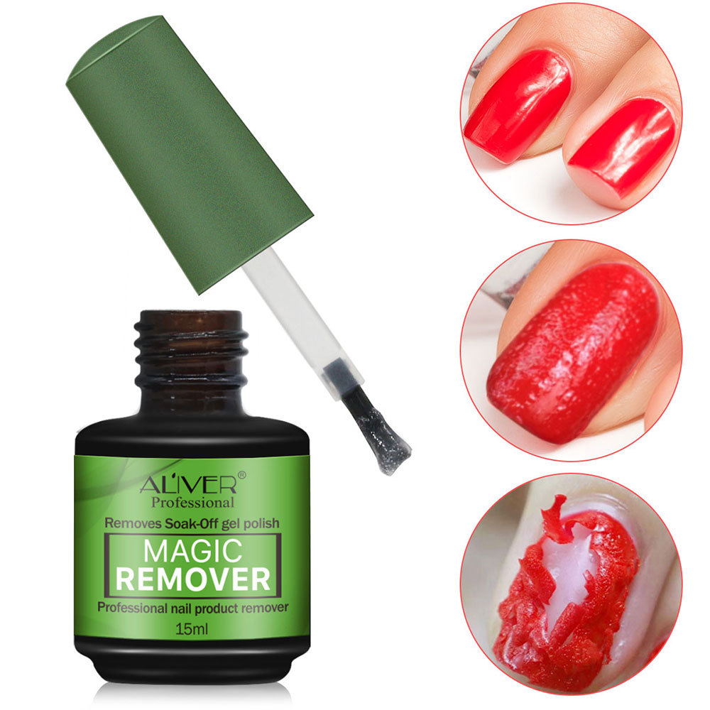 Nail Polish Remover Remove Soak-Off Gel Polish卸美甲胶卸甲膏-图0