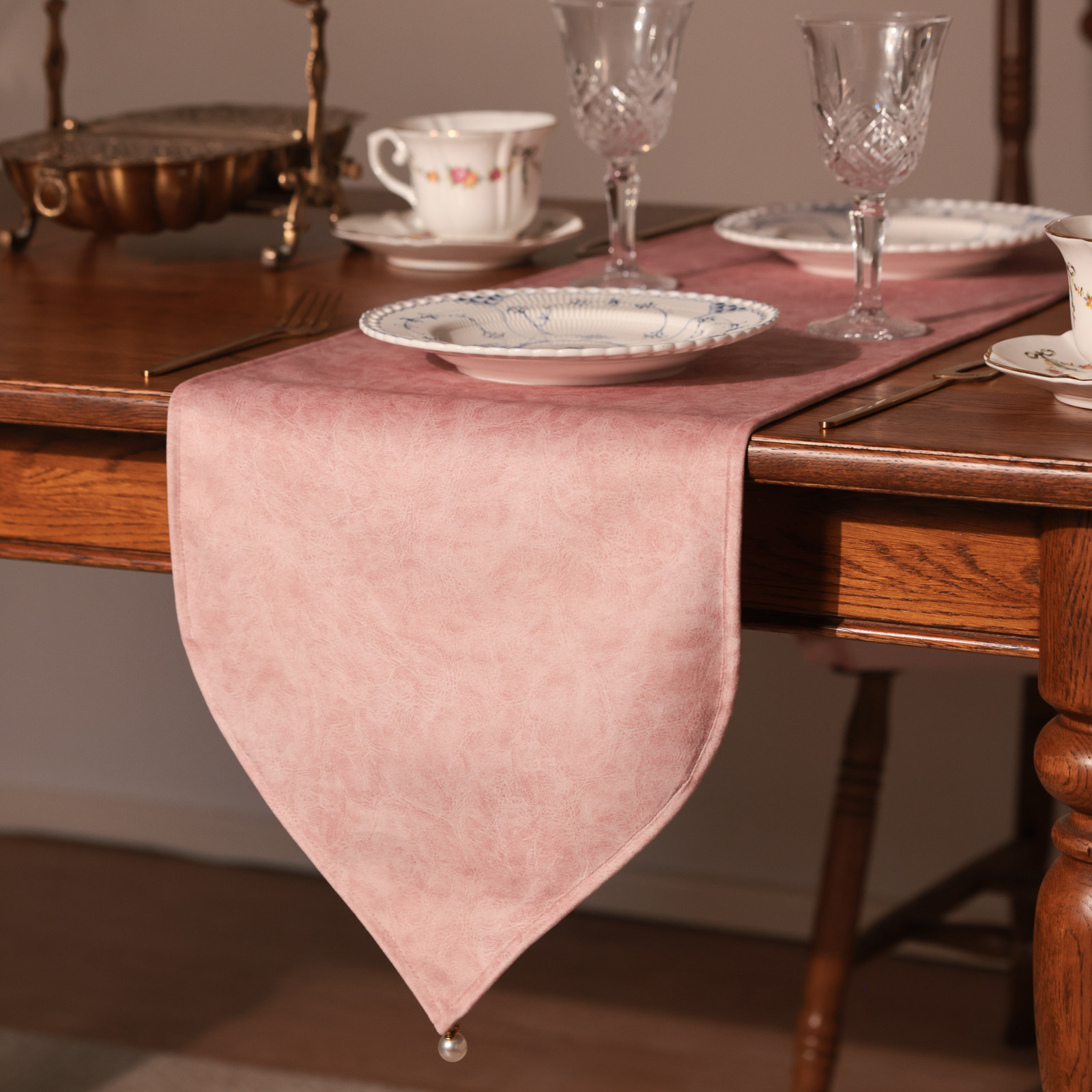 轻奢桌旗Miss Peony家礼法式中国欧美中古风桌垫斗柜茶席长条盖布,淘宝优惠券,粉丝福利购,淘宝优惠卷