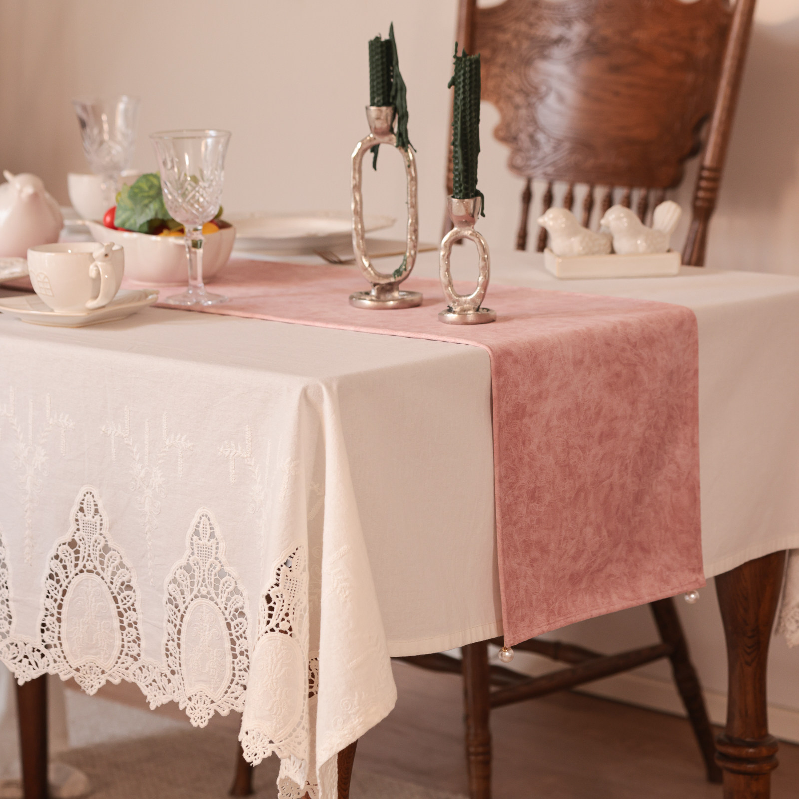 轻奢桌旗Miss Peony家礼法式中国欧美中古风桌垫斗柜茶席长条盖布,淘宝优惠券,粉丝福利购,淘宝优惠卷