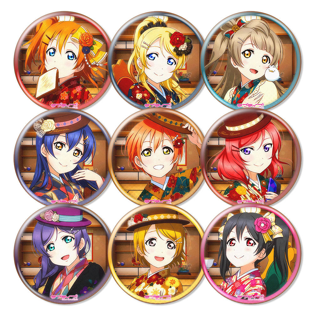 LoveLive!徽章吧唧冰箱贴南小鸟园田海未缪斯动漫周边二次元谷子,淘宝优惠券,粉丝福利购,淘宝优惠卷