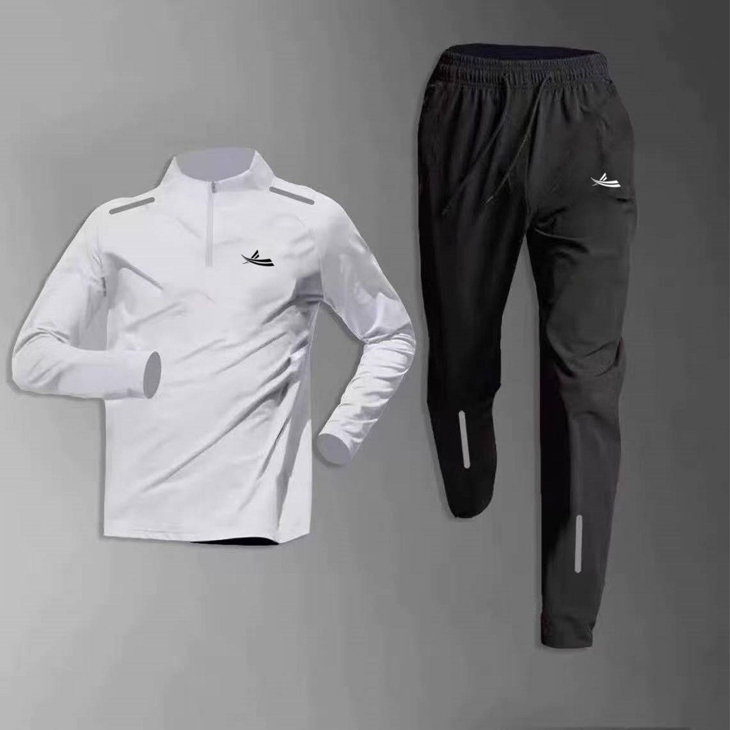 2025俄勒冈长裤田径训练服体育生跑步套装秋冬男女半拉链冬训 t恤,淘宝优惠券,粉丝福利购,淘宝优惠卷