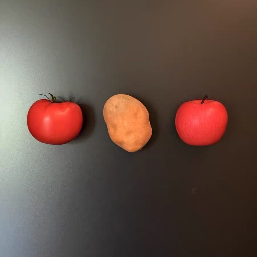 圣诞仿真土豆苹果番茄水果蔬菜爆款冰箱贴ins风厨房diy装饰磁性,淘宝优惠券,粉丝福利购,淘宝优惠卷