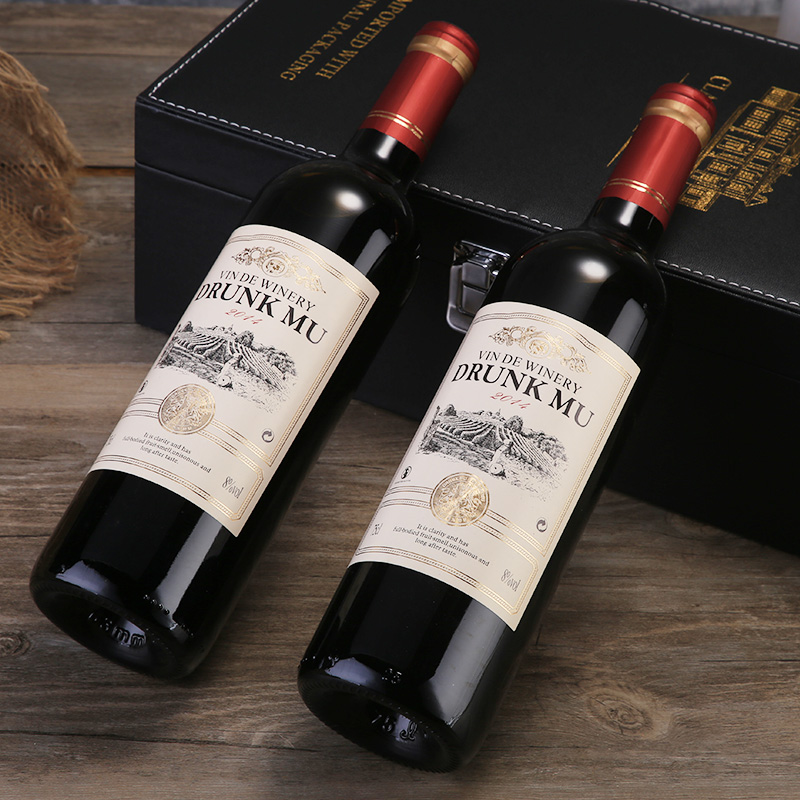 甜红葡萄酒红酒赤霞珠型女士750ml整箱12瓶干红送礼婚宴酒席用酒 - 图1