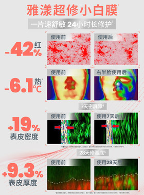 【双11现货速达】雅漾舒泉保湿喷雾修护面膜多重胶原紧致抗皱次抛