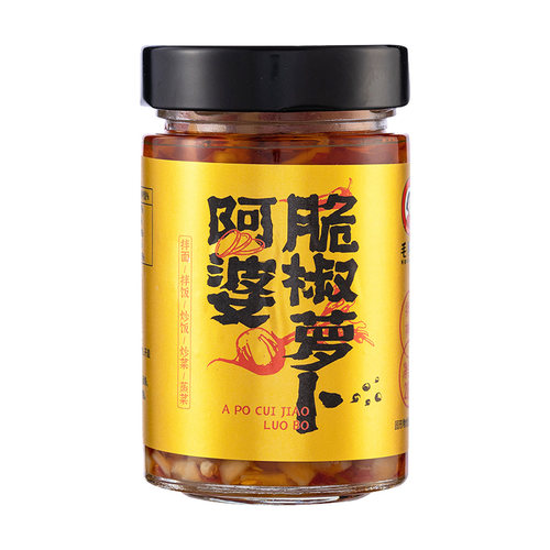 毛阿婆湖南特产香辣萝卜干下饭菜辣脆味剁辣椒红油萝卜丁咸菜榨菜 - 图3