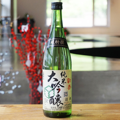 日式清酒 朝香 纯米大吟酿  纯米酒 低度酒 720ml 瓶装 国产清酒 - 图1