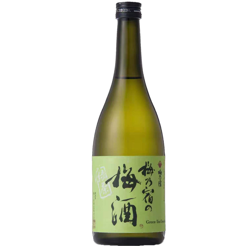 梅乃宿绿茶梅酒日本原装进口梅子酒梅酒女士甜酒低果酒原瓶7ml