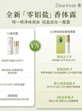 秋季新款香体露滚珠走珠止汗剂香水止汗露女腋下香氛净味止汗喷雾