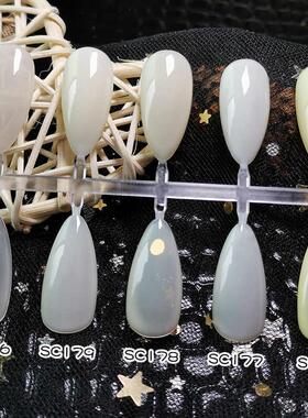 百搭指甲胶乳白色奶白色透粉透白色奶黄色甲油胶美甲光疗胶补充装