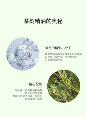 艾玛丝茶树套装组合控油收毛孔