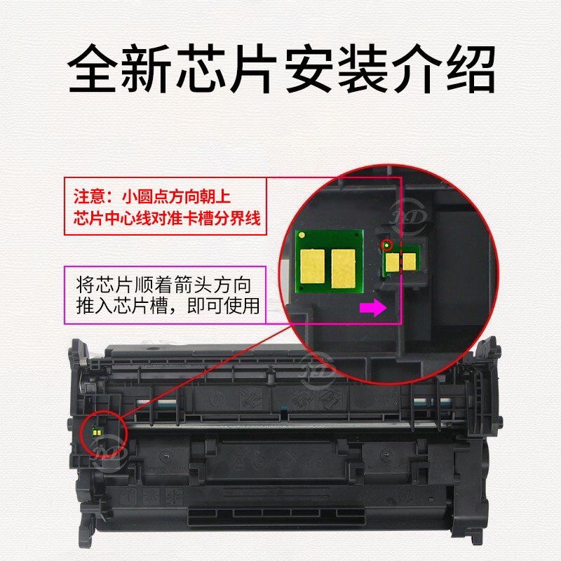 兼容惠普CF289A硒鼓芯片 m528dn m507n m528c m528f hp289A打印机 - 图0