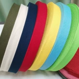 2,5 см цветной полиэфир хлопковой тканый холст.
