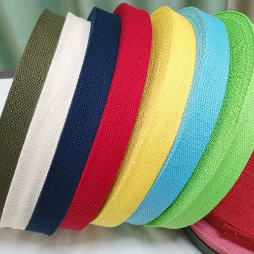 2,5 см цветной полиэфир хлопковой тканый холст.