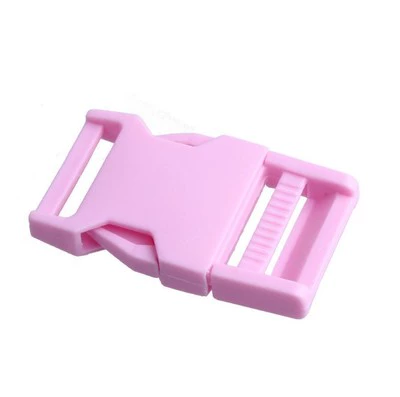 Пластиковая сумка с застежкой, школьный рюкзак, безопасный розовый белый аксессуар для сумки, 2.5см