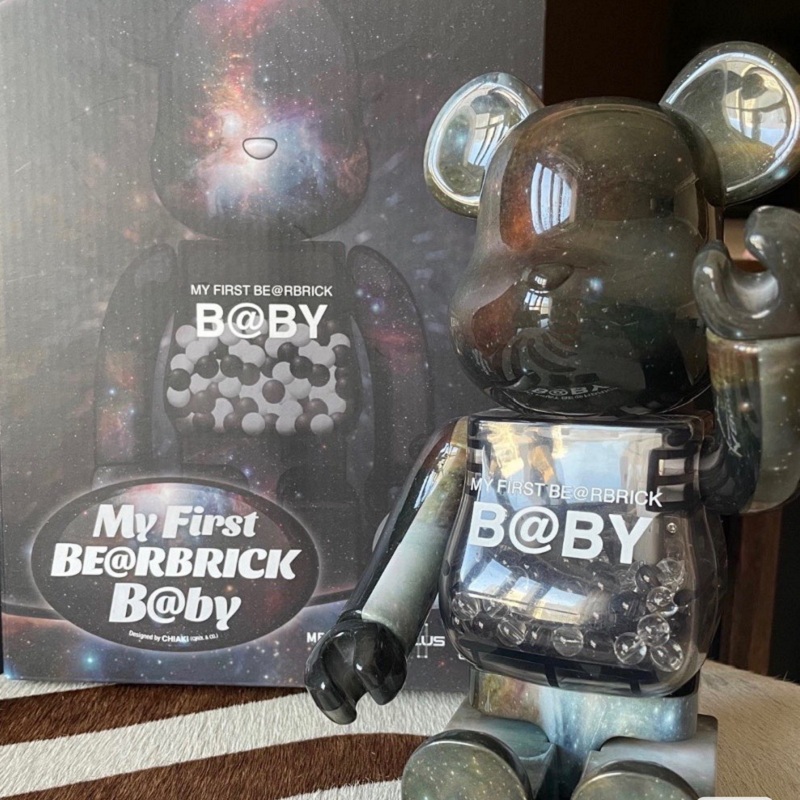 bearbrick400%星空千秋积木熊梵高暴力熊联名公仔摆件潮手办模型 - 图2