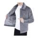 Winter mink velvet jacket for men 2025 new trendy slim fit, light and mature plus velvet and thickened men's woolen short jacket