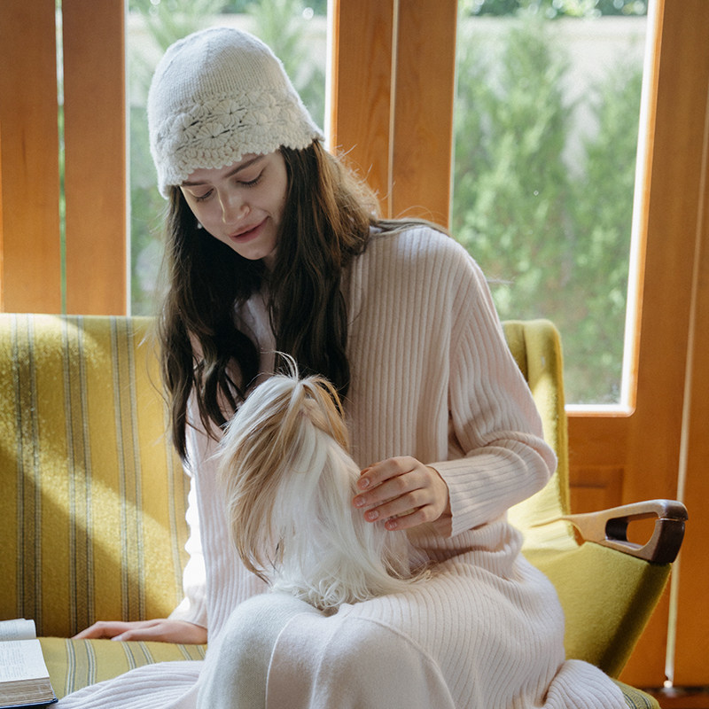 softself 设计感毛衣女秋冬慵懒风羊绒过膝长款针织开衫外套宽松,淘宝优惠券,粉丝福利购,淘宝优惠卷