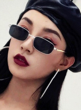 抖音网红攀娘同款墨镜复古街拍