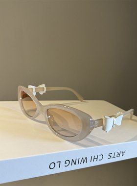 猫眼时髦蝴蝶结墨镜防紫外线