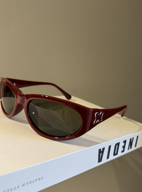 PATTYKOU防紫外线大框骑行墨镜