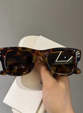 PATTYKOU防紫外线小框猫眼墨镜