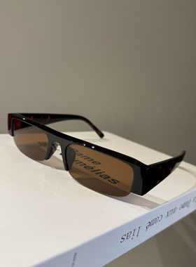 PATTYKOU防紫外线半框百搭墨镜