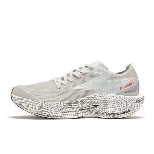 【兄弟体育】 361° 跑步鞋 男女通用 平跟 四季通用 银色 低帮 - 图0