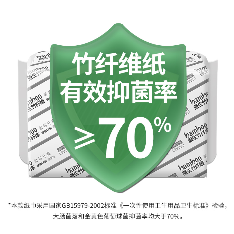 若禺商用擦手纸整箱10包洗手间厕所抽纸家用抽取式纸巾卫生间软抽 - 图0