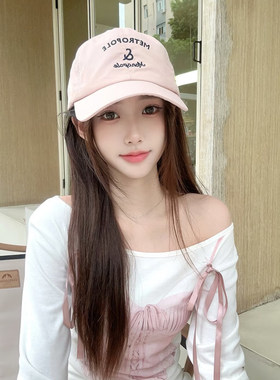 遮阳棒球帽刺绣防晒鸭舌帽男女
