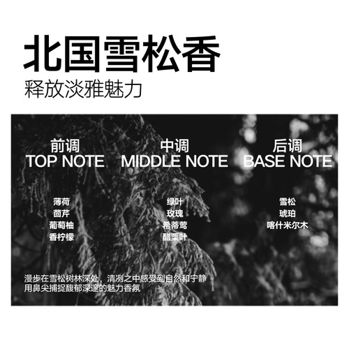 理然先锋空气发泥男士自然蓬松定型喷雾发胶木质香可过安检便携 - 图3