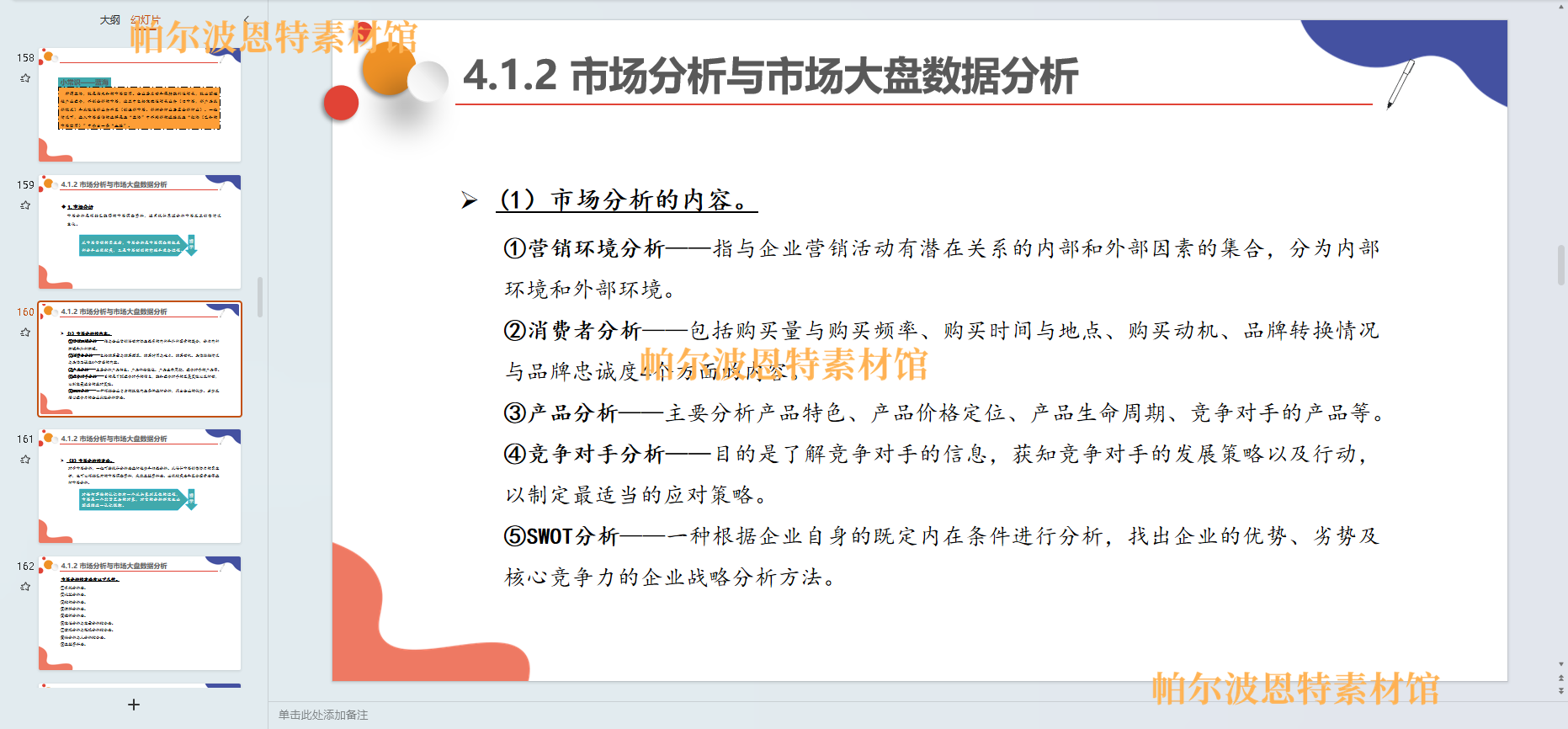 跨境电子商务数据化管理PPT课件教案详案试卷题讲课市场营销分析 - 图0