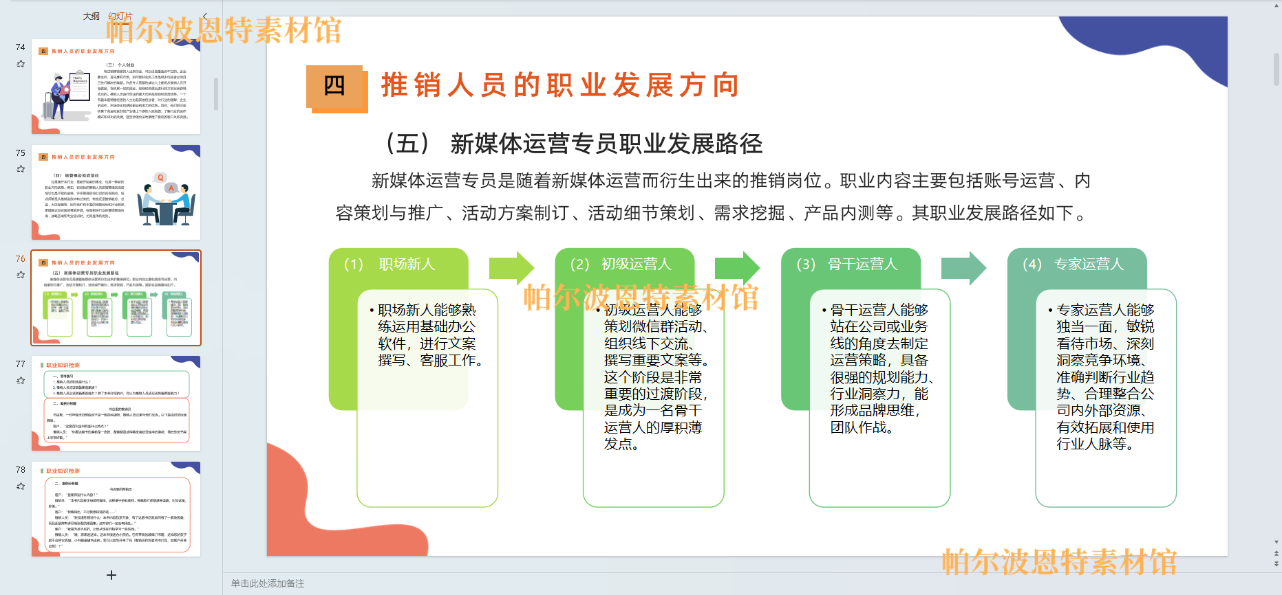 推销实务与技巧PPT课件教案试卷题讲课备课详案岗位认知准备管理 - 图0