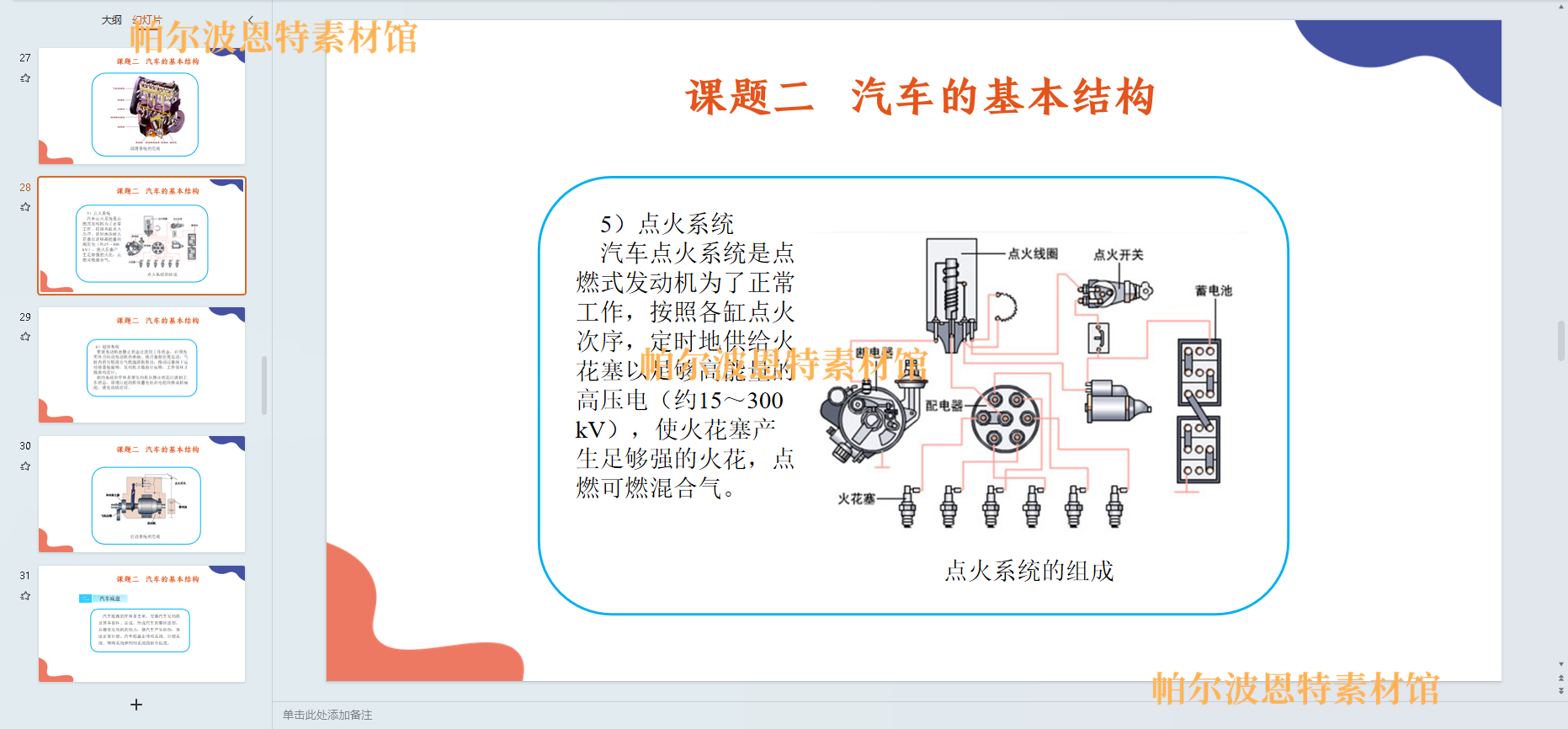 汽车文化PPT课件教案详案试卷题讲备课学习常识工业发展使用技巧 - 图0