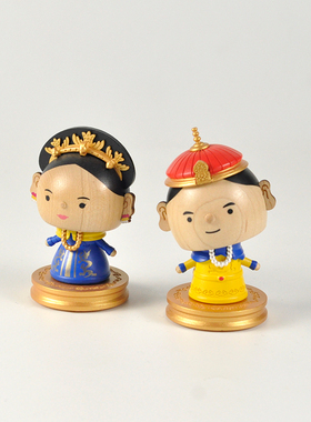 jeancard摇头公仔车载摆件