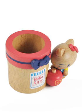 jeancard木质桌面盆器卡通