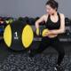 Solid rubber medicine ball gravity ball fitness ball waist and abdomen