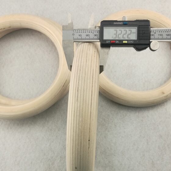 Hanging ring birch hanging ring sports wooden