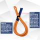 Golf practice rope exerciser