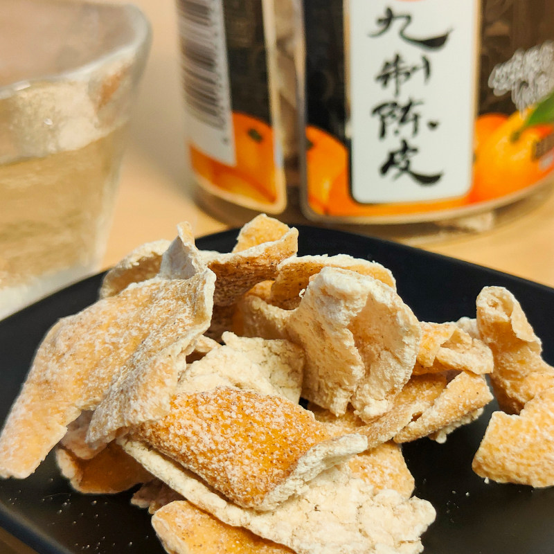 佳宝九制陈皮泡水即食陈皮广东特产酸甜零食坐车常备橙皮110g罐装,淘宝优惠券,粉丝福利购,淘宝优惠卷