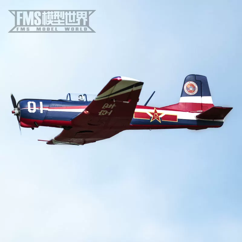 Trainer, airplane with fixed wing, 1200mm, remote control